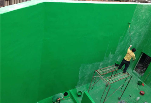 污水池五布七油防腐工藝